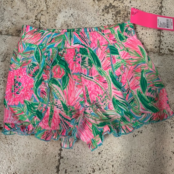 Lilly Pulitzer Girls Zia Shorts - Picture 4 of 8